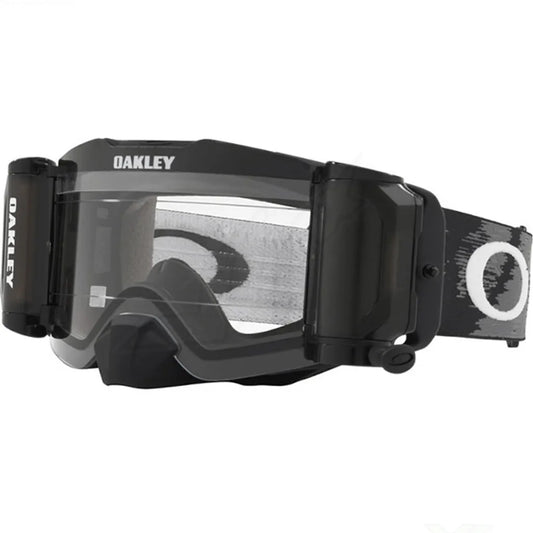 OAKLEY FRONT LINE ROLL OFF GOGGLES - MATTE BLACK SPEED CLEAR