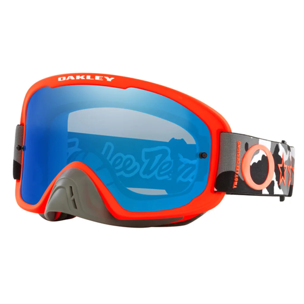 Oakley O-Frame® 2.0 PRO MX Troy Lee Designs Black Camo Black Ice Iridium Goggles