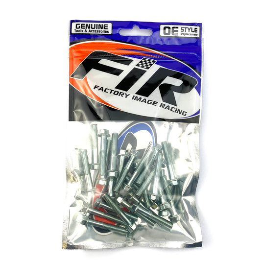 FIR M6 x 35mm FLANGE BOLT, PACK OF 25, 8mm HEX