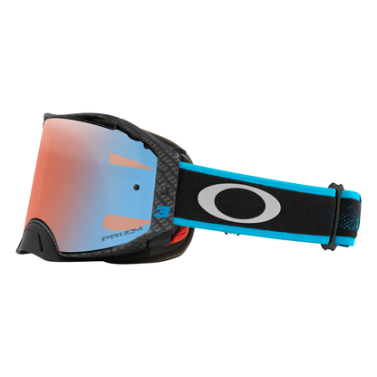 Oakley Airbrake Eli Tomac MX Goggle (Carbon/Blue/Black) Prizm Sapphire Lens