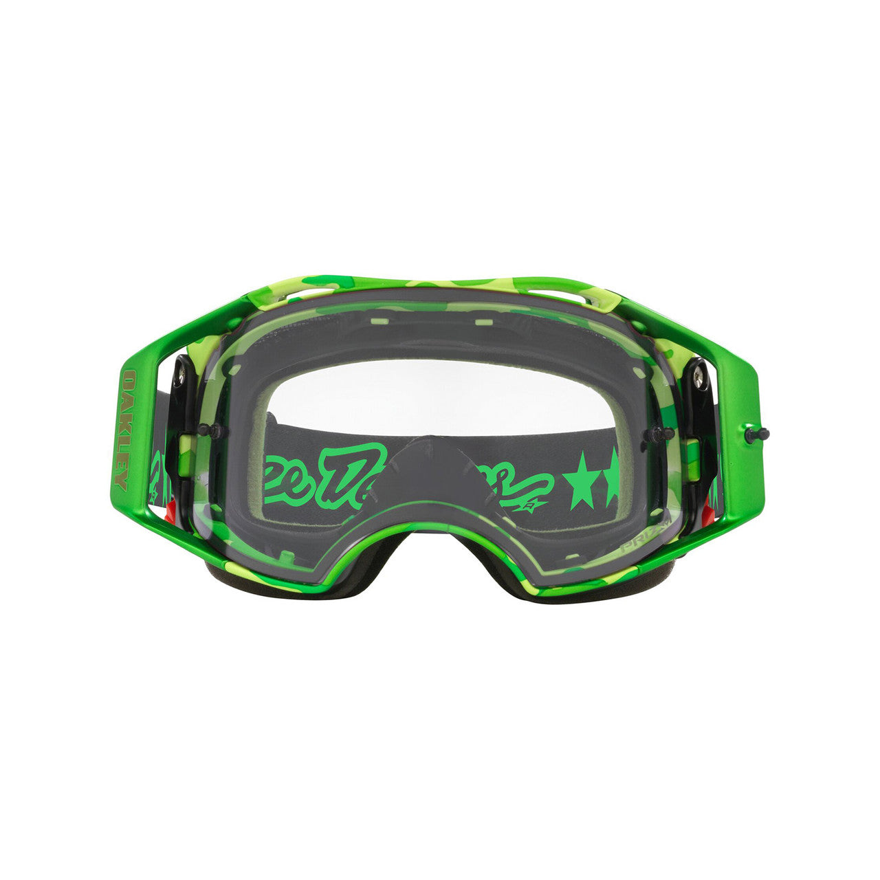 Oakley Airbrake TLD Collection MTB Goggle (Dazzle Green) Prizm Low Light