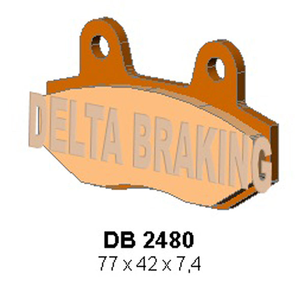 Delta ORD(QDD) Off-Road Pads DB2480 (FA86 VD131)