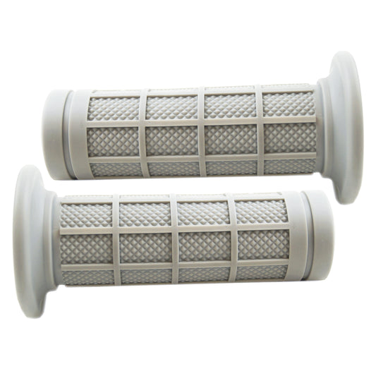 FIR MINI GRIPS XR/CRF/PW50 19/22mm GREY, DIAMOND WITH FULL WAFFLE