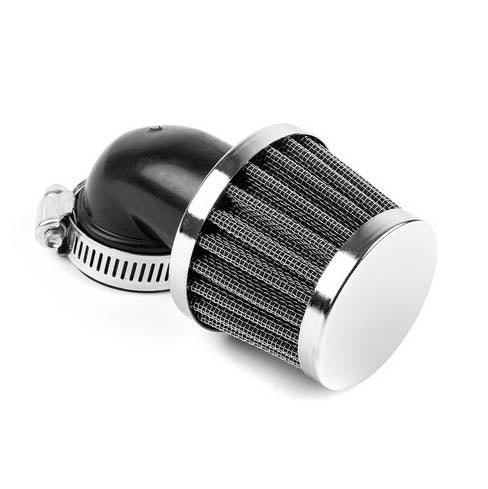 FIR 35mm AIR FILTER 90* WITH RUBBER