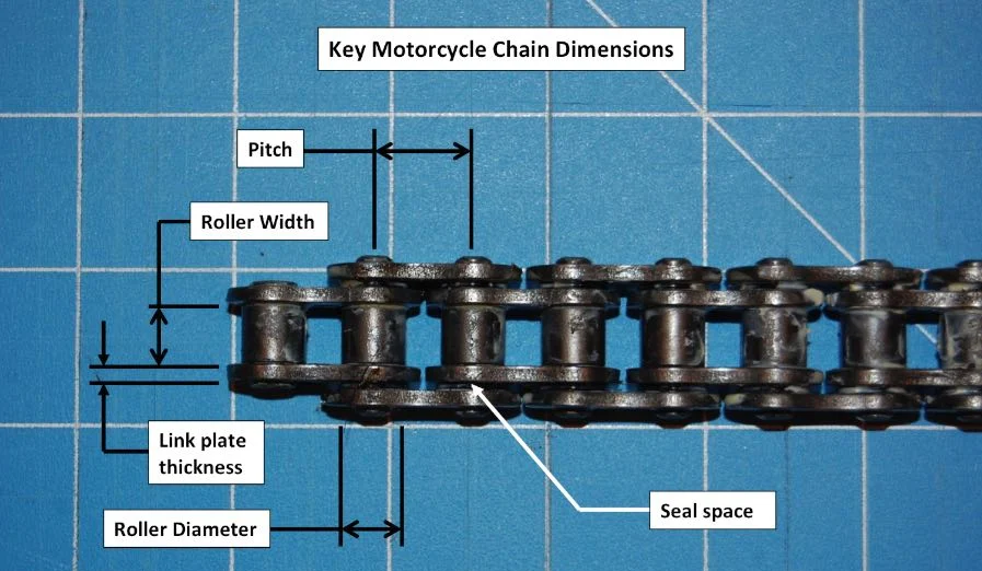 DID Chain 520 x 120 RJ Heavy Duty Black Chain for Honda, Kawasaki, KTM, Yamaha, Suzuki  125-450cc, from 91-23