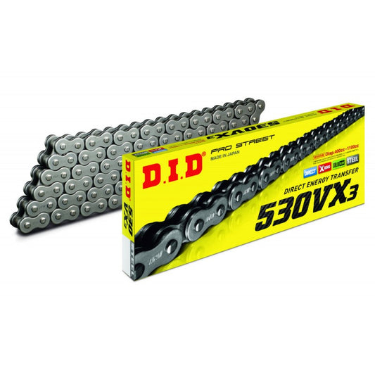 JT DID 530VX3 X-RING STEELCHAIN 110L ZB DID530VX3110ZB