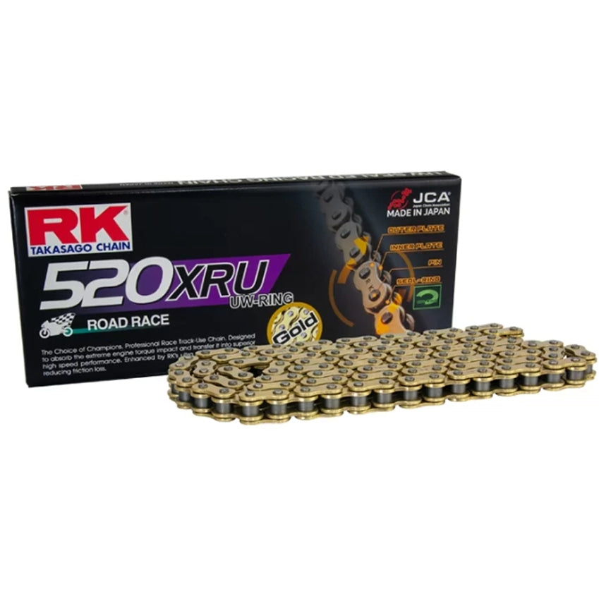 RK GB520XRU-120 Gold UW-Ring Road Race Chain