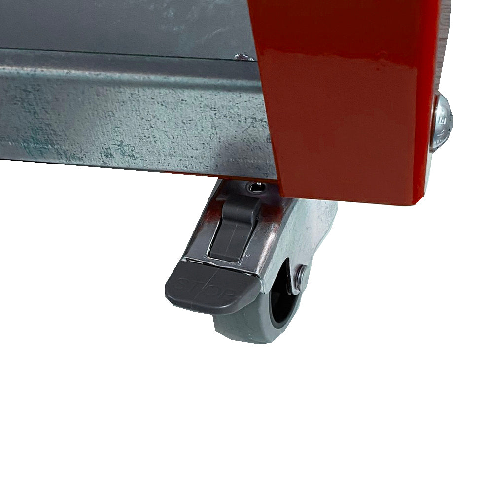 TAG-Z HEAVY DUTY WORKSHOP TROLLEY, RED