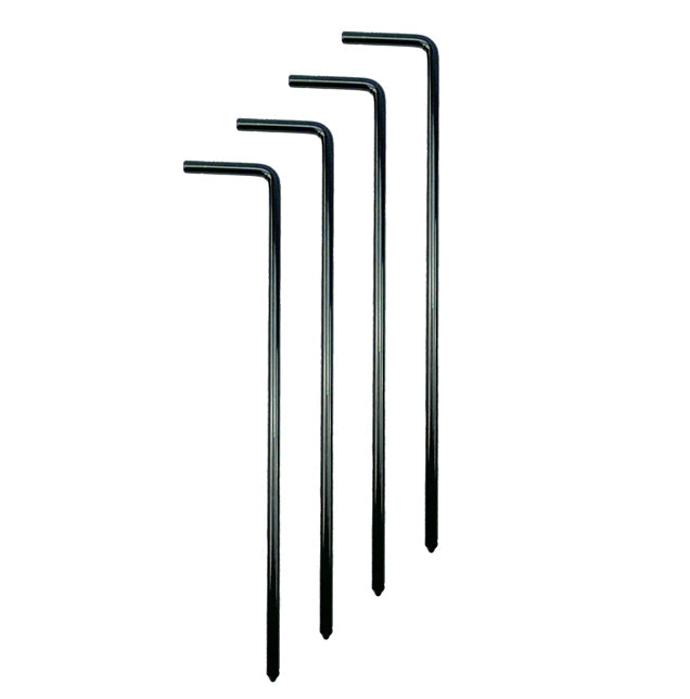 TAG-Z 300mm LONG PEG SET/4 BK., (SUIT 33-540 WHEEL CHOCK)