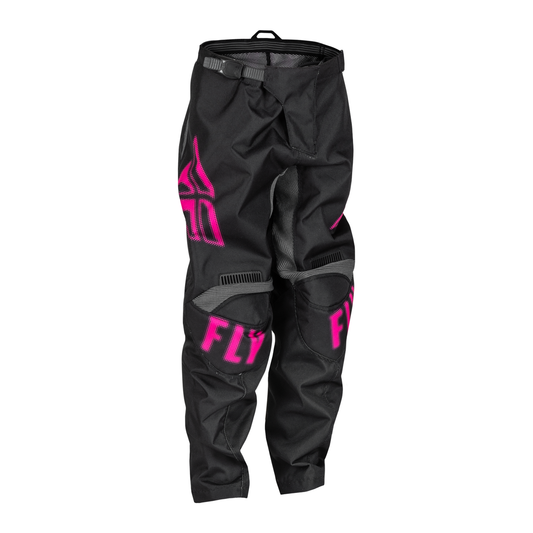 Fly Racing 2023 Youth F-16 Pant (Black/Pink)