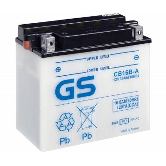 Battery GS CB16B-A-12V - Dry Cell, No Acid Pack