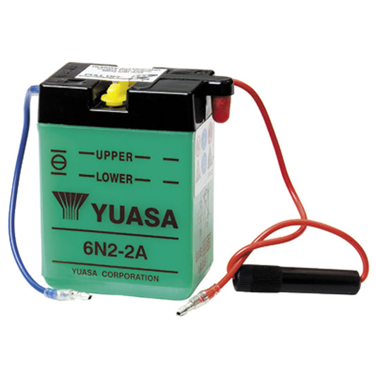 Yuasa 6N2-2A (DC) 6V Dry Charged Conventional Battery