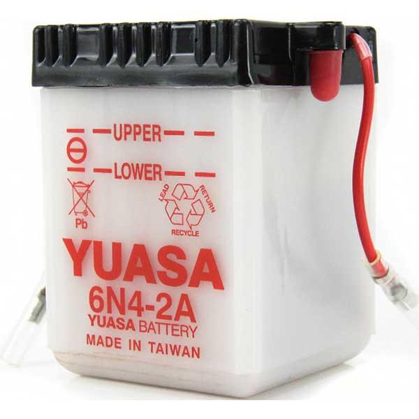 Yuasa 6N4-2A (DC) 6V Dry Charged Conventional Battery