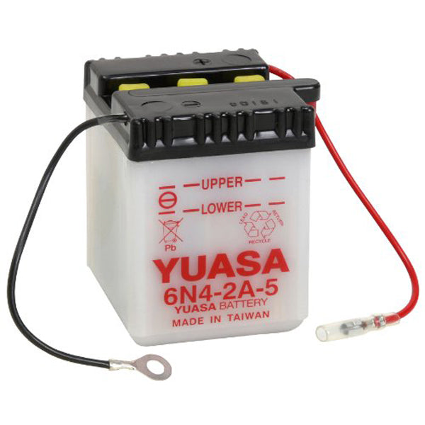 Yuasa 6N4-2A-5 (DC) 6V Dry Charged Conventional Battery