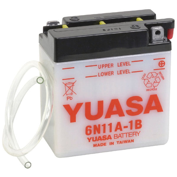 Yuasa 6N11A-1B (DC) 6V Dry Charged Conventional Battery