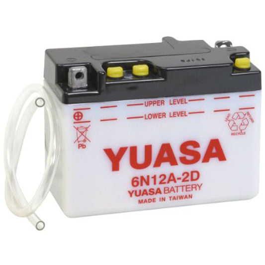 Yuasa 6N12A-2D (DC) 6V Dry Charged Conventional Battery