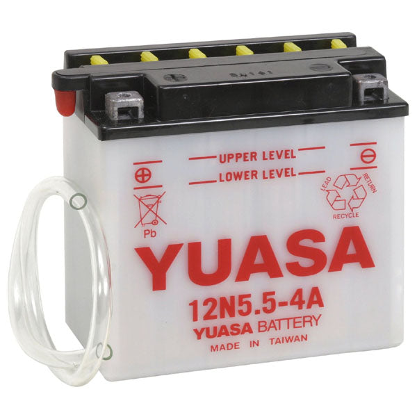 Yuasa 12N5.5-4A (DC) 12V Dry Charged Conventional Battery