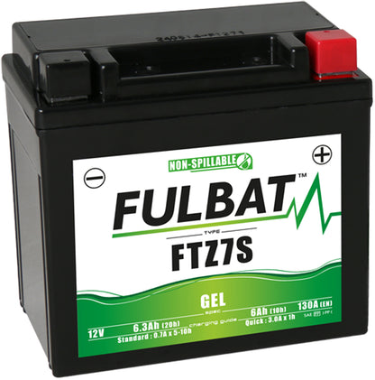 Fulbat FTZ7S (WC) Gel Factory Activated Battery