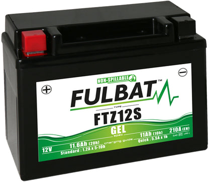 Fulbat FTZ12S (WC) Gel Factory Activated Battery