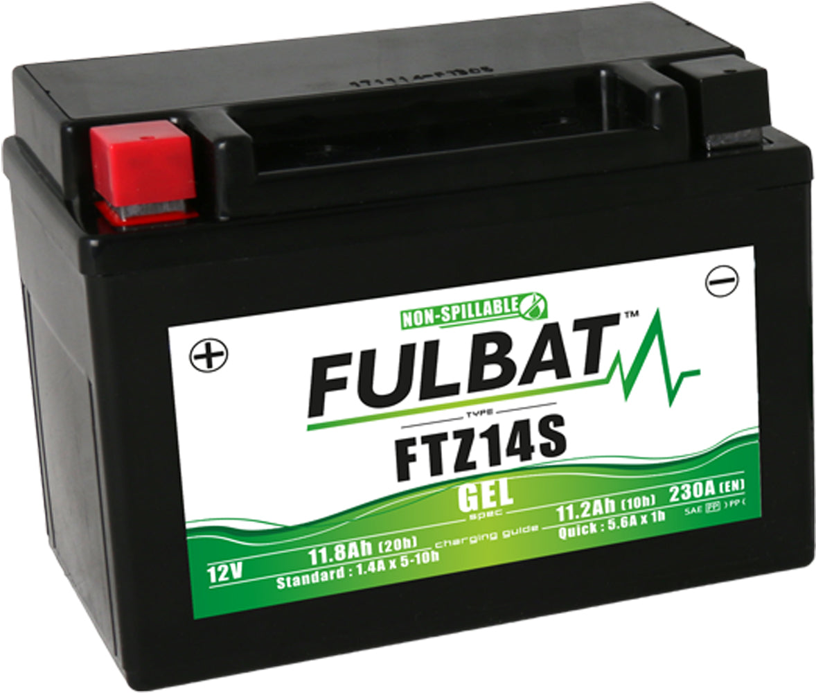 Fulbat FTZ14S (WC) Gel Factory Activated Battery