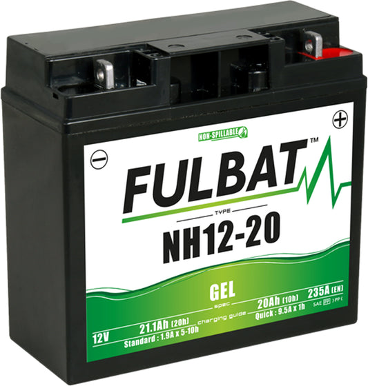 Fulbat NH12-20 (WC) Gel Factory Activated Battery