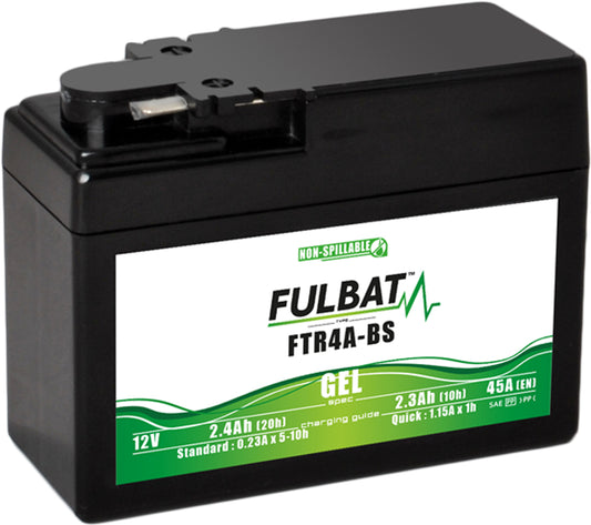 Fulbat FTR4A-BS (WC) Gel Factory Activated Battery