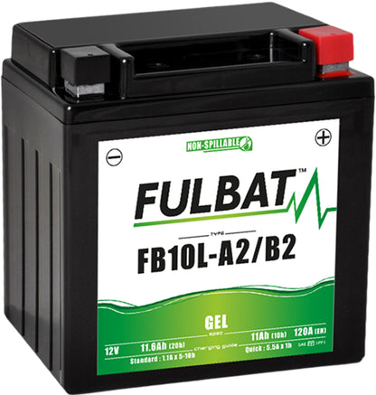 Fulbat FB10L-A2/B2 (WC) Gel Factory Activated Battery