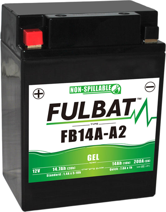 Fulbat FB14A-A2 (WC) Gel Factory Activated Battery