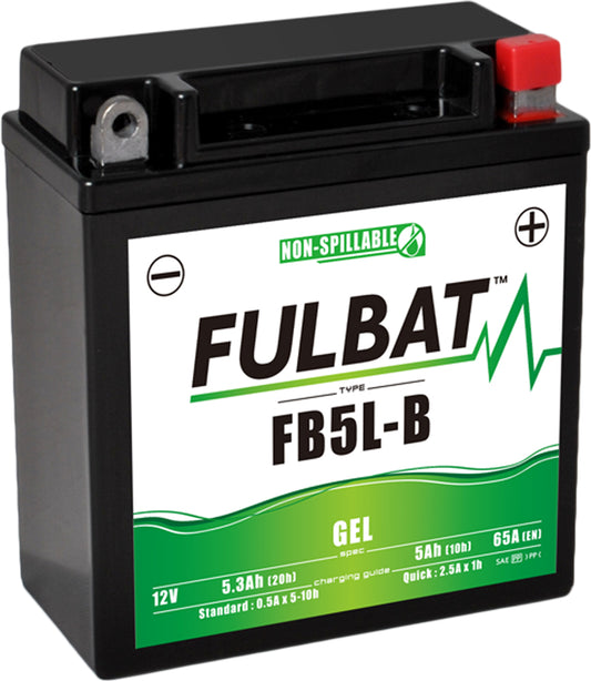 Fulbat FB5L-B (WC) Gel Factory Activated Battery