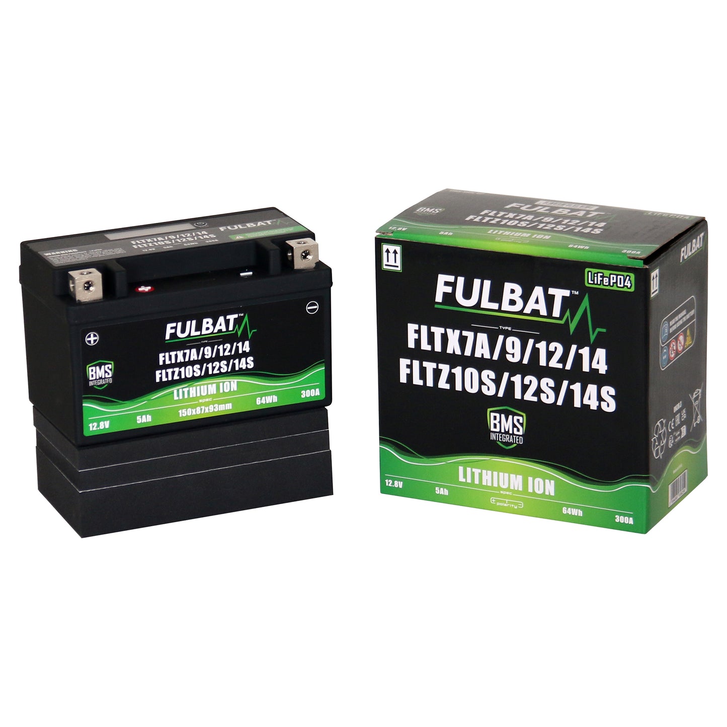 Fulbat FLTX7A/9/12/14 FLTZ10S/12S/14S Lithium Battery