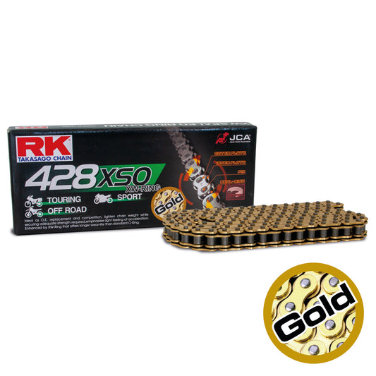 RK GB428XSO-140 Gold XW-Ring Chain