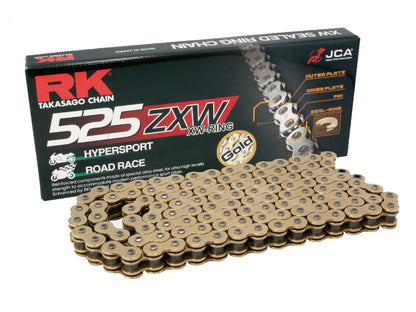 RK GB525ZXW-94 Gold XW-Ring Chain