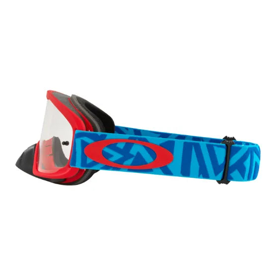 O-Frame® 2.0 PRO MX Goggles Angle Red Clear