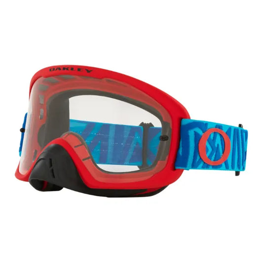 O-Frame® 2.0 PRO MX Goggles Angle Red Clear