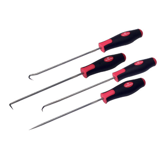 Bikeservice Tools 4pc Long Pick & Hook Set