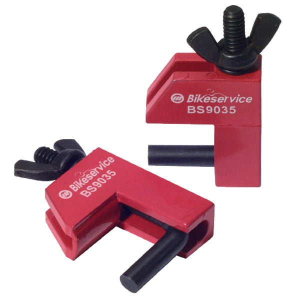 Bikeservice Tools Rubber Line Clamp Set 2pc