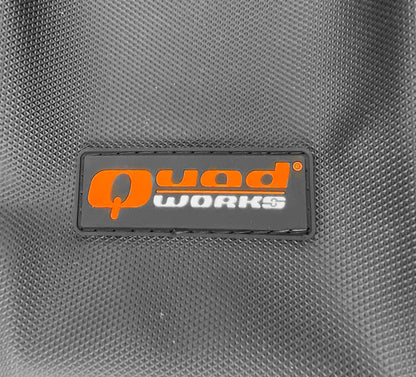 Quad Works 97-01 YFM600 SEAT COVER GRIPPY, BLACK YAMAHA