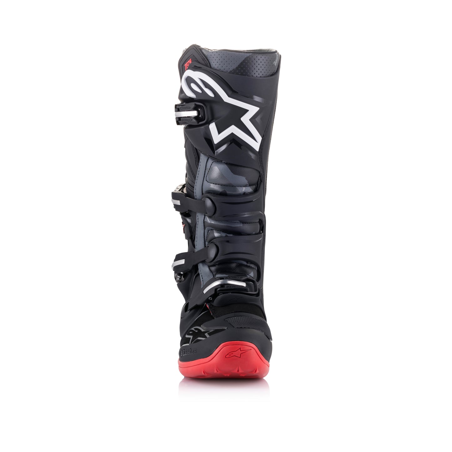 Alpinestars Tech 7 - Black Cool Gray Red - US 10