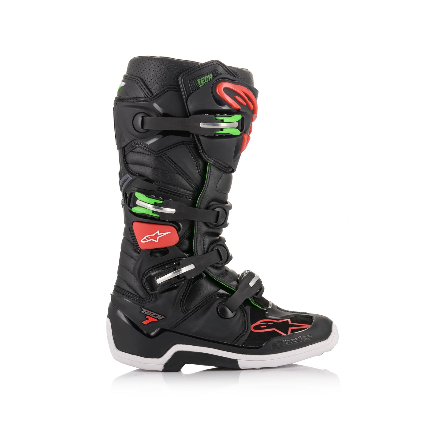 Alpinestars Tech 7 - Black Red Green - US 10