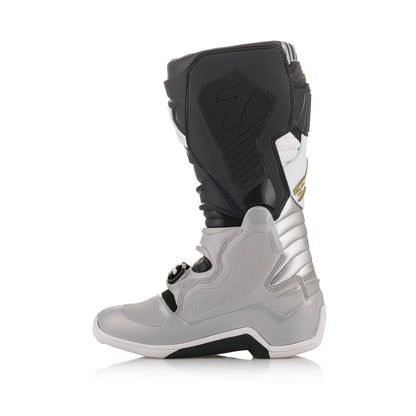 Alpinestars Tech 7 - Black Silver White Gold - US 10