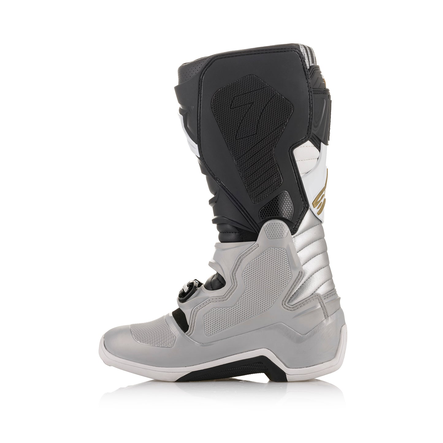 Alpinestars Tech 7 - Black Silver White Gold - US 5