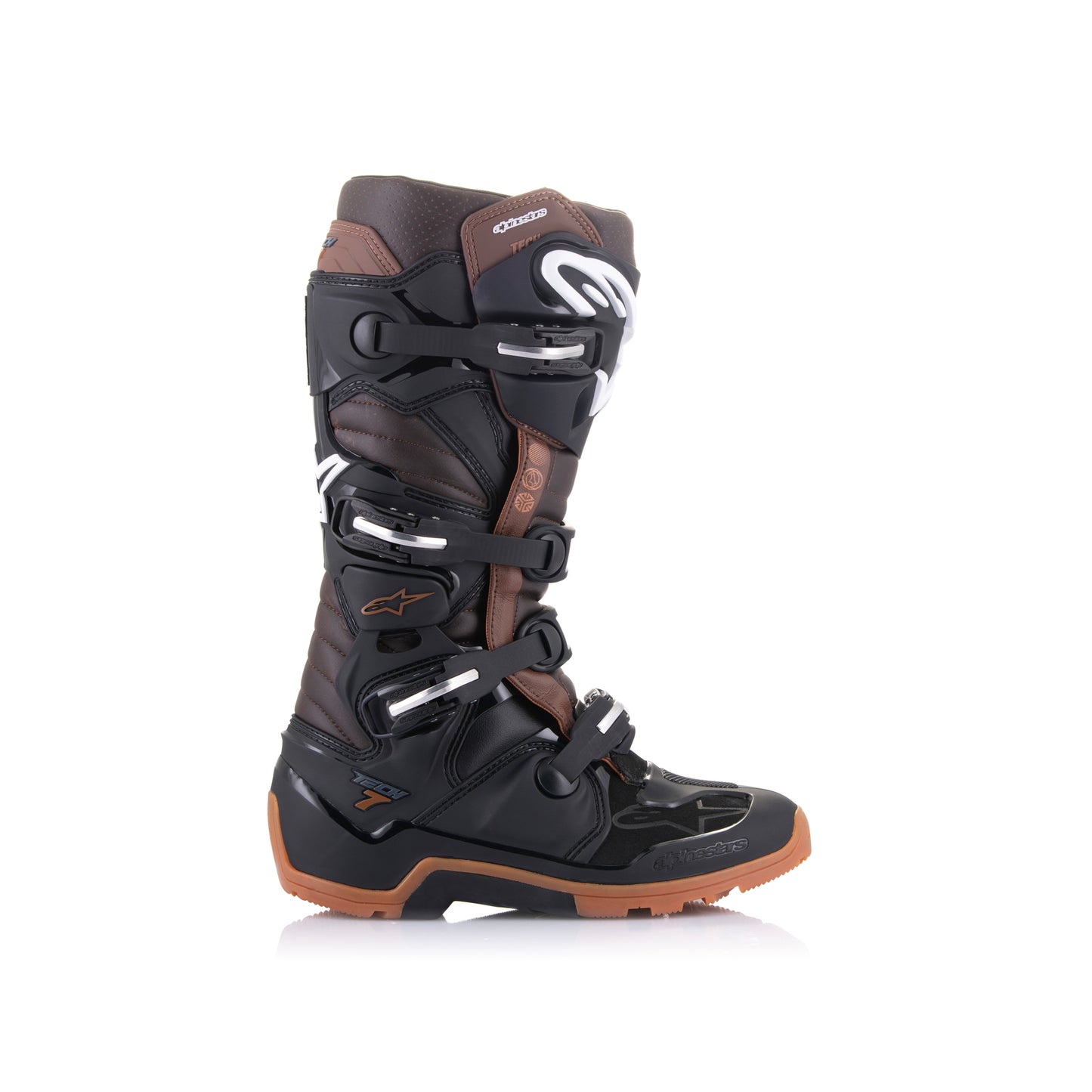 Alpinestars Tech 7 Enduro - Black Dark Brown - US 10