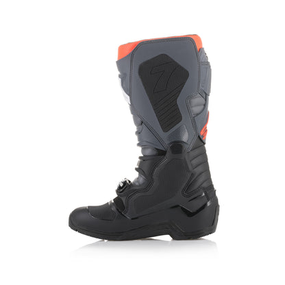 Alpinestars Tech 7 Enduro - Black Gray Red Fluo - US 10