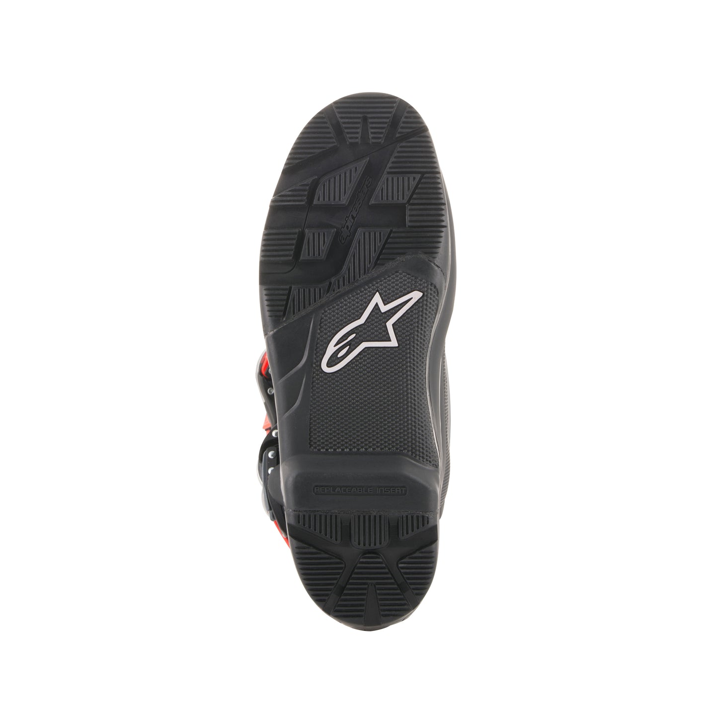 Alpinestars Tech 7 Enduro - Black Gray Red Fluo - US 5