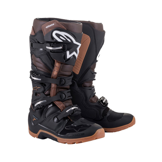 Alpinestars Tech 7 Enduro - Black Dark Brown - US 10