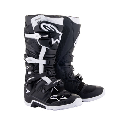 Alpinestars Tech 7 Enduro Drystar - Black White - US 10