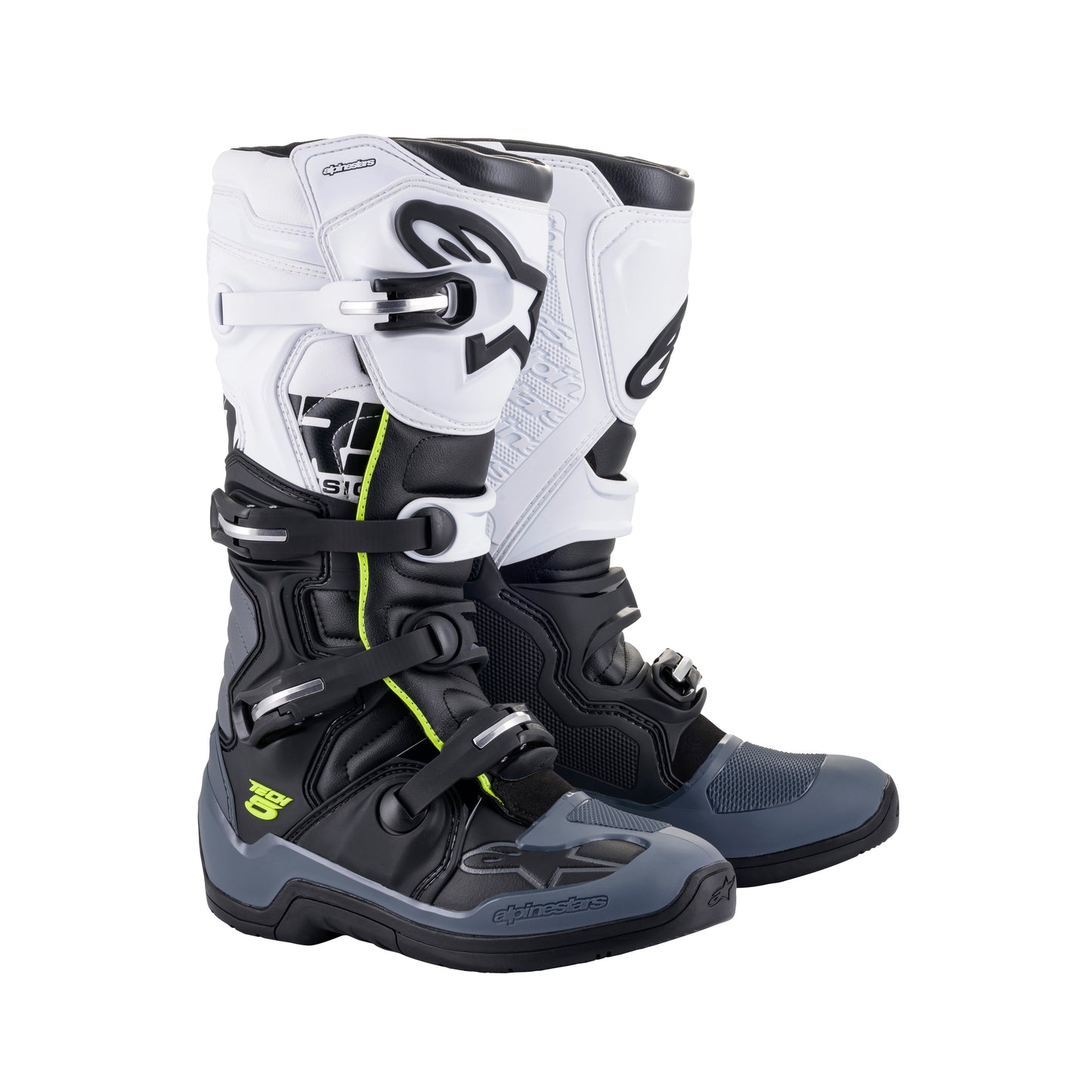 Alpinestars Tech 5 - Black Dark Gray White - US 10