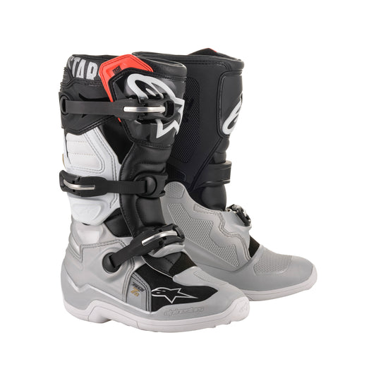 Alpinestars Tech 7S- Black Silver White Gold - US 2