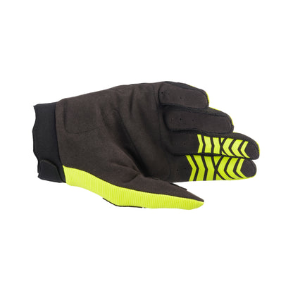 Alpinestars Full Bore Gloves - Yellow Fluo Black - L