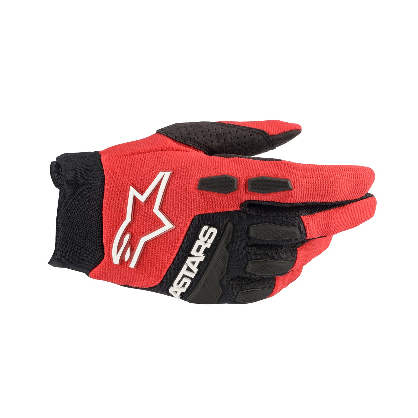 Alpinestars Full Bore Gloves - Bright Red Black - L